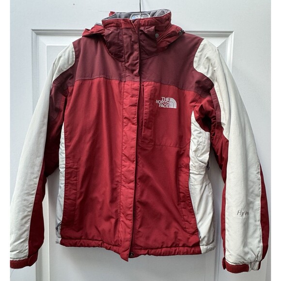 North‎ Face Women’s Size Small Petite Hyvent Fleece Lined Hoodie Zip Jacket - Picture 1 of 12